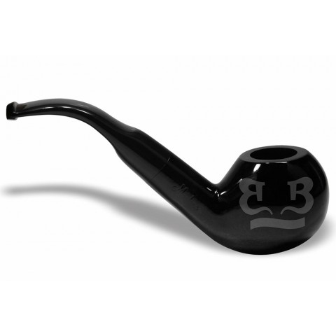Cachimbo Montana Curvo (Aceita Filtro 9mm) Piteira Resina - EV RES PRE